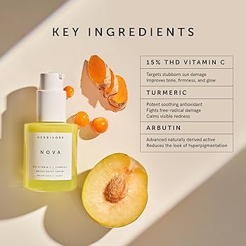 Amazon.com: HERBIVORE Brighten + Awaken Set | Nova Serum +